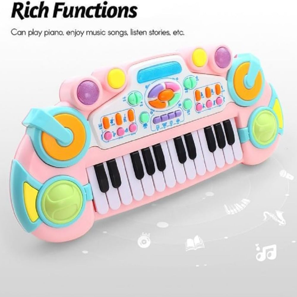 GOMINIMO Kids Toy Musical Electronic Piano Keyboard (Pink) GO-MAT-112-XC - SILBERSHELL