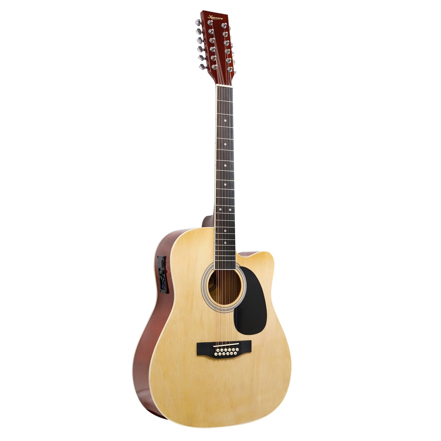 Karrera 12-String Acoustic Guitar with EQ - Natural - SILBERSHELL