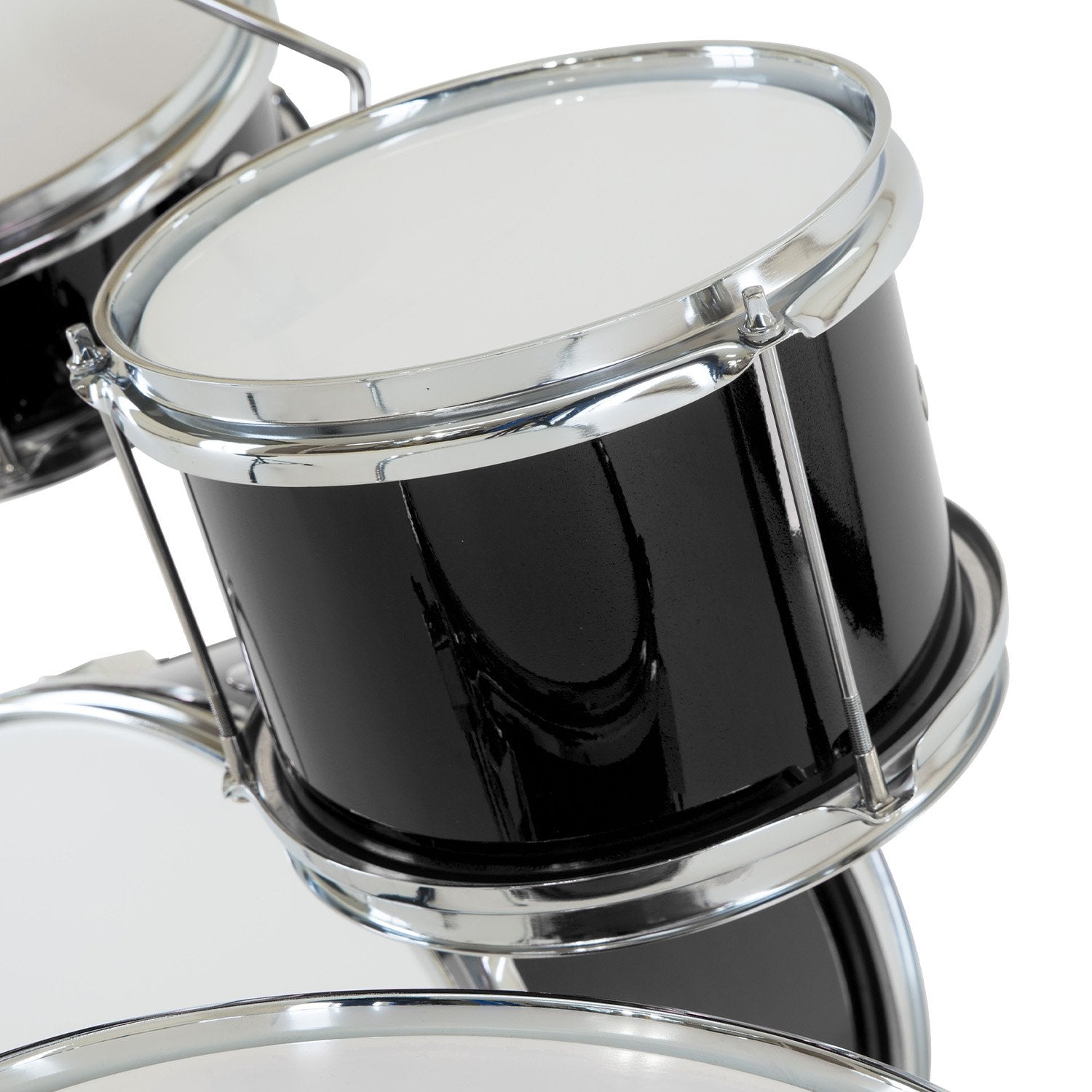 Karrera Children's 4pc Drum Kit - Black - SILBERSHELL