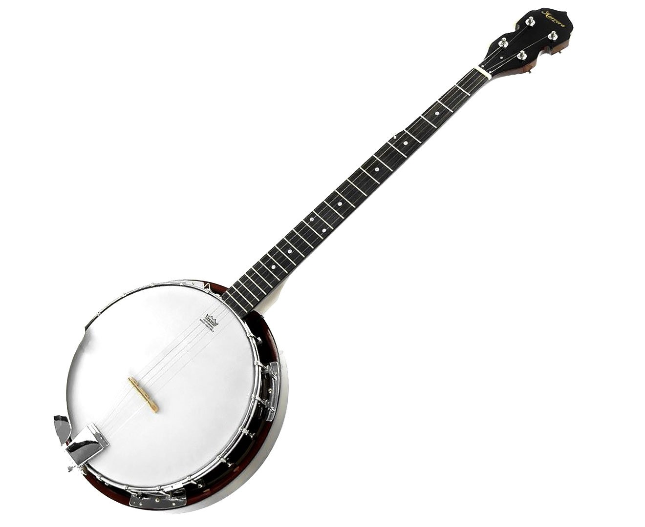 Karrera 5 String Resonator Banjo - Brown - SILBERSHELL