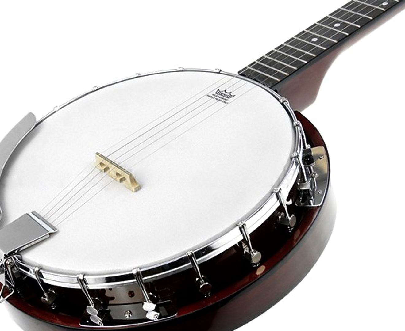 Karrera 5 String Resonator Banjo - Brown - SILBERSHELL