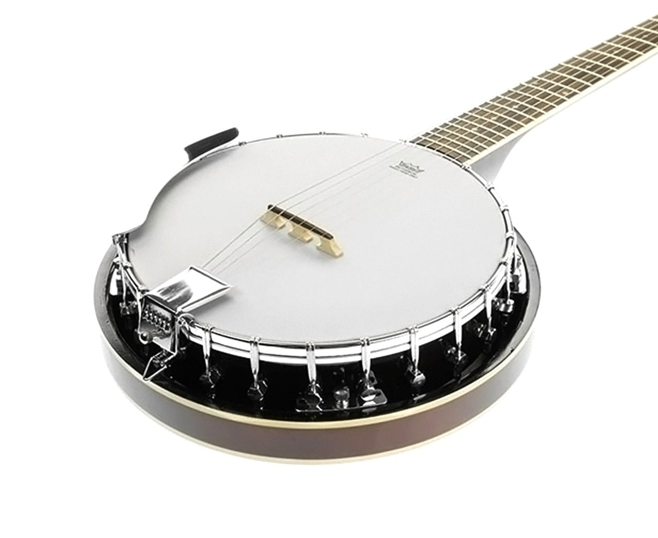Karrera 6 String Resonator Banjo -  Brown - SILBERSHELL