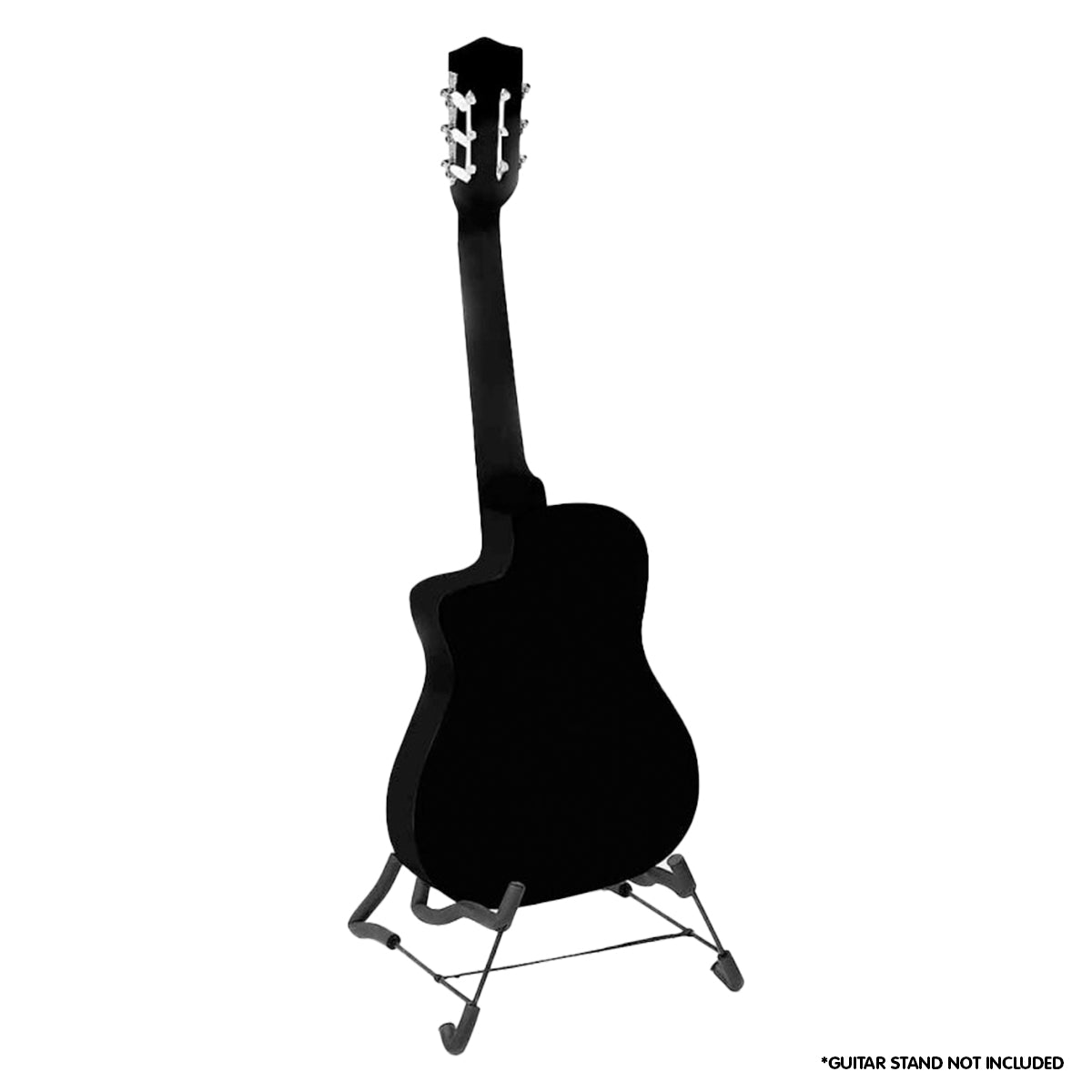 Karrera Childrens Acoustic Guitar Kids - Black - SILBERSHELL