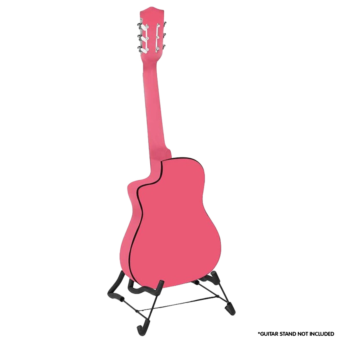 Karrera Childrens Acoustic Guitar Kids - Pink - SILBERSHELL