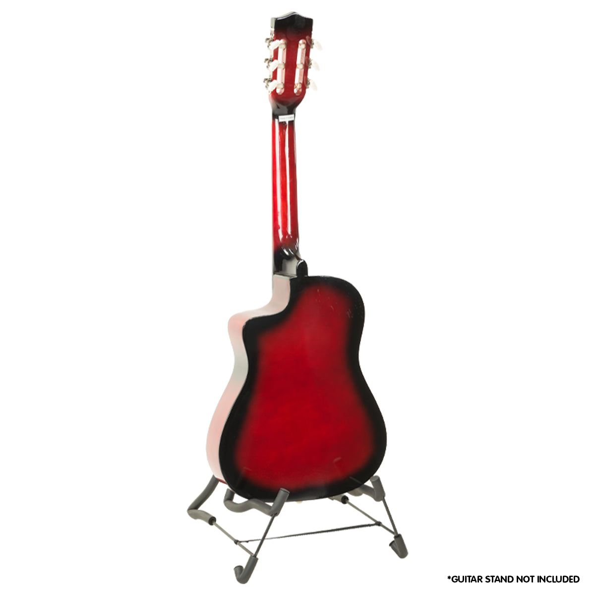Karrera Childrens Acoustic Guitar Kids - Red - SILBERSHELL