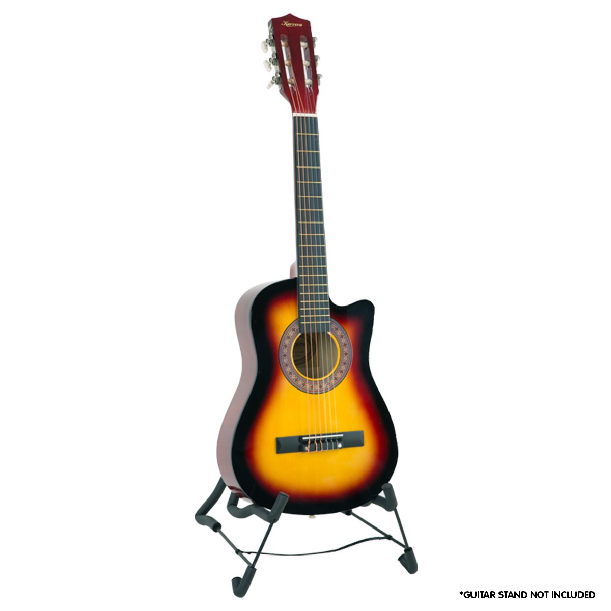 Karrera Childrens Acoustic Guitar Kids - Sunburst - SILBERSHELL