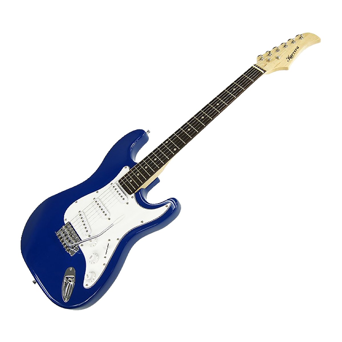Karrera 39in Electric Guitar - Blue - SILBERSHELL