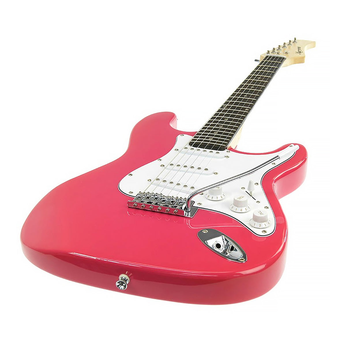 Karrera 39in Electric Guitar  - Pink - SILBERSHELL