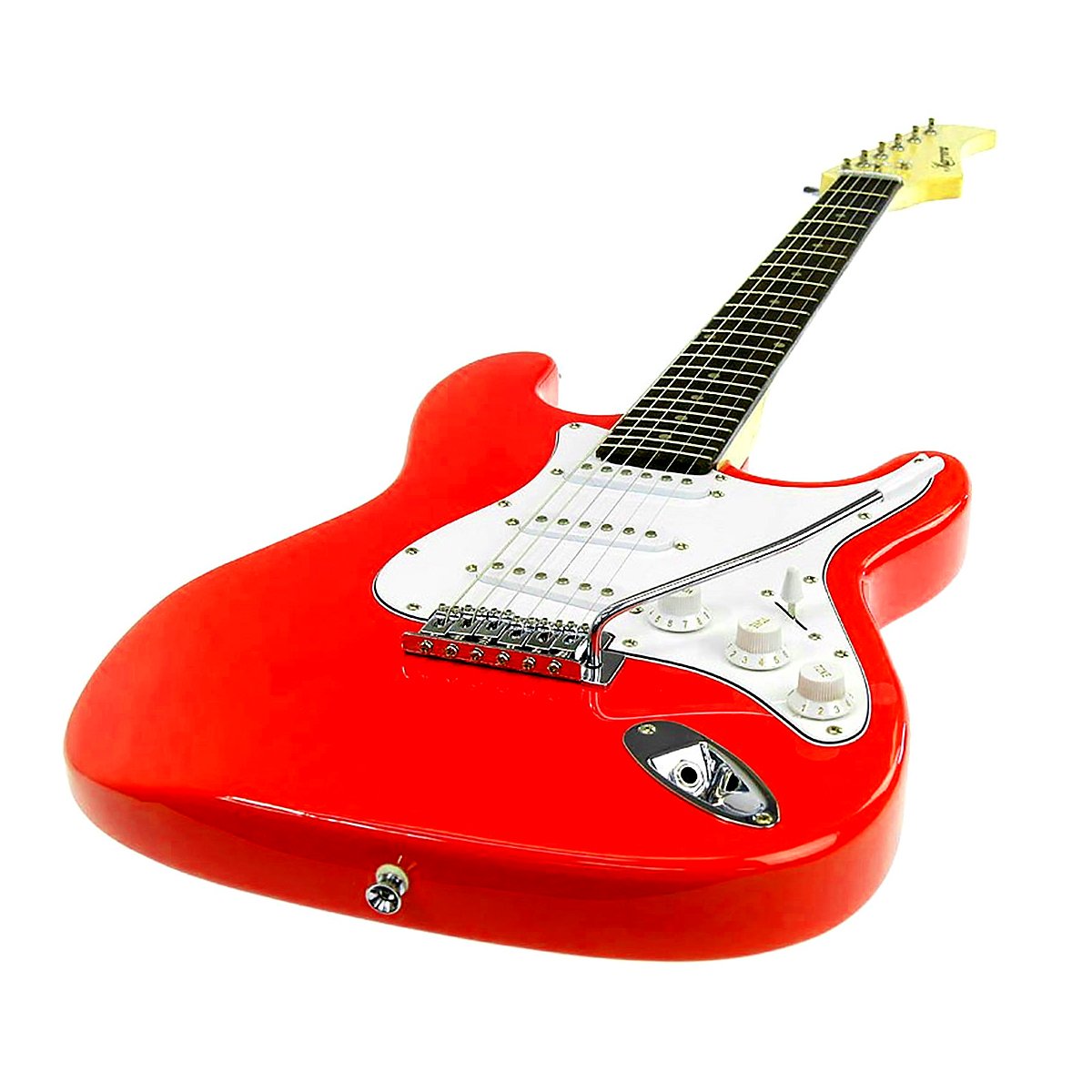 Karrera 39in Electric Guitar - Red - SILBERSHELL