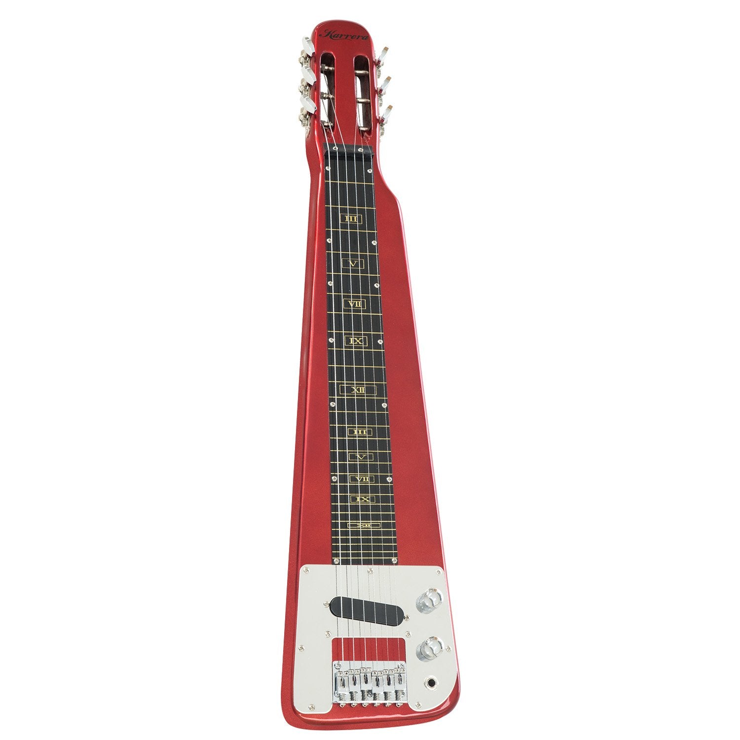 Karrera 6-String Steel Lap Guitar - Metallic Red - SILBERSHELL