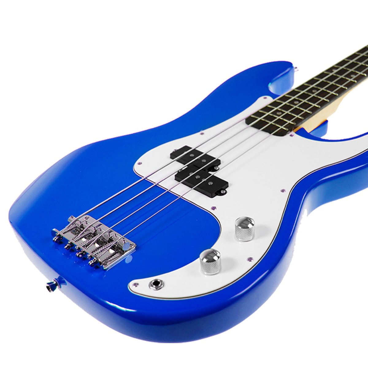 Karrera Electric Bass Guitar Pack - Blue - SILBERSHELL