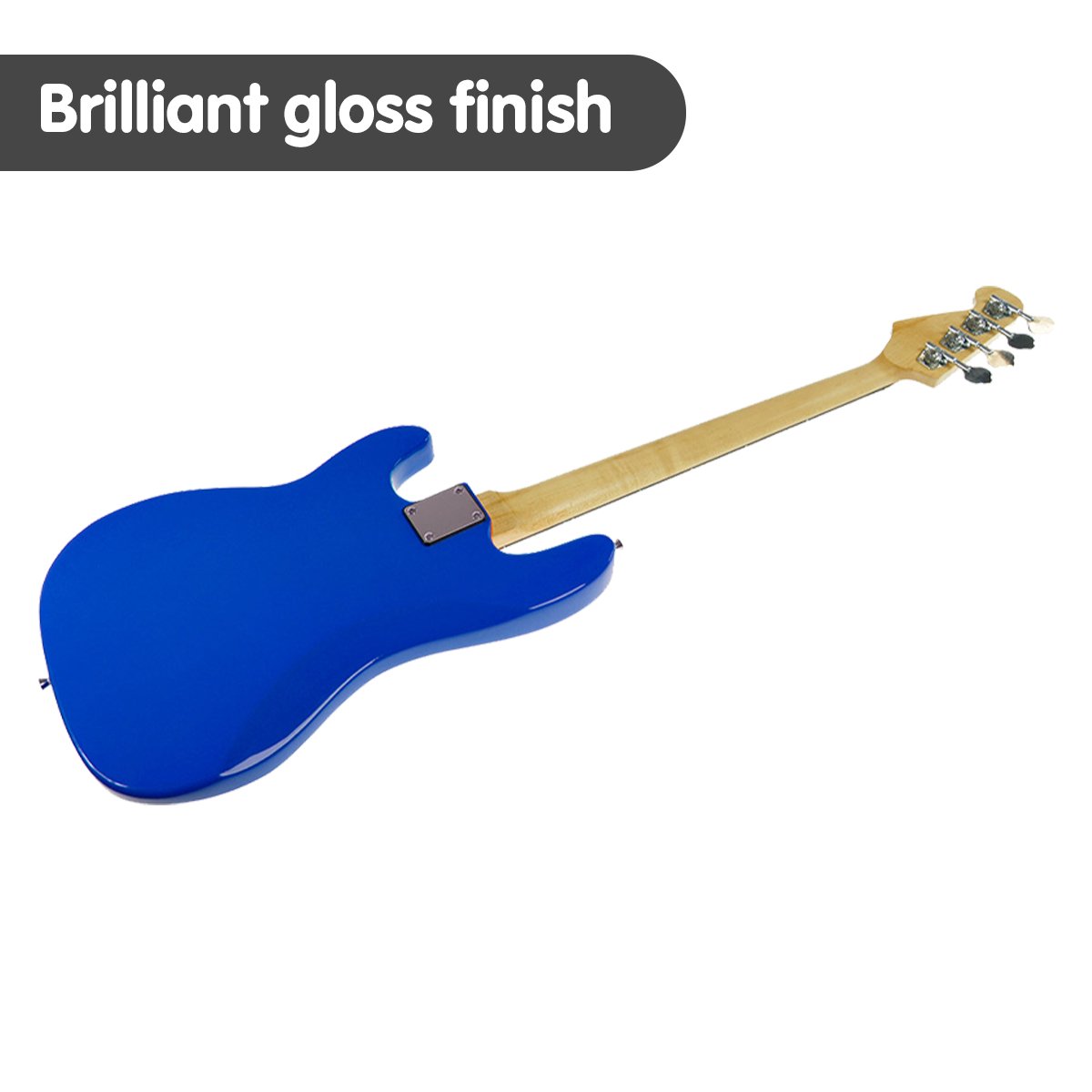 Karrera Electric Bass Guitar Pack - Blue - SILBERSHELL