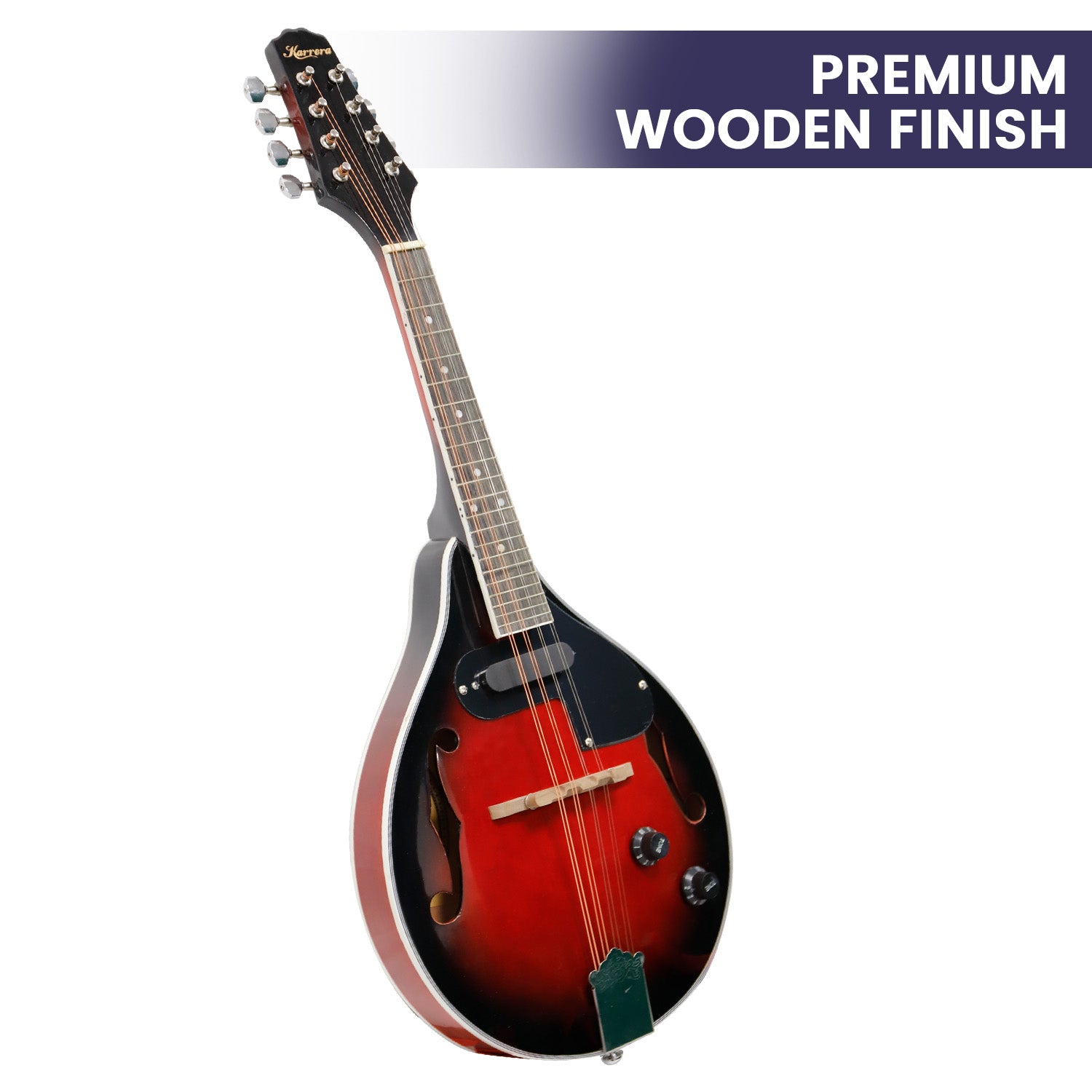 Karrera 8-String Electric Mandolin - SILBERSHELL