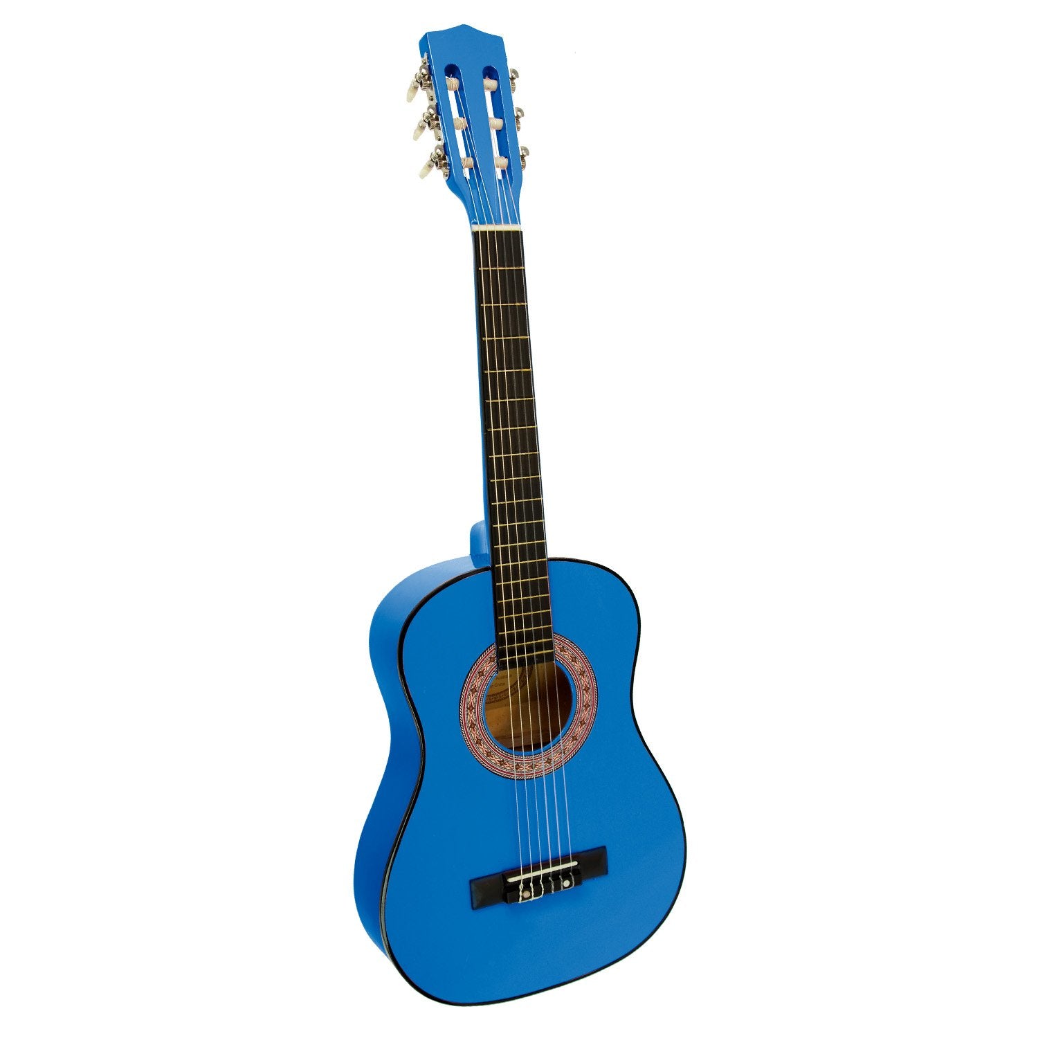 Karrera 34in Acoustic Children no cut Guitar - Blue - SILBERSHELL