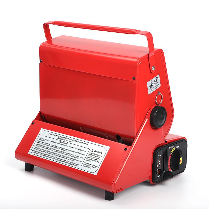 Portable Butane Gas Heater Camping Camp Tent Outdoor Hiking Camper Survival AU Red - SILBERSHELL