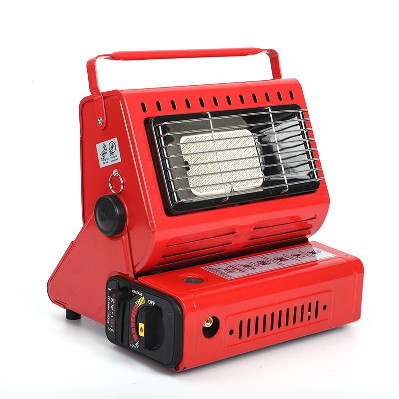 Portable Butane Gas Heater Camping Camp Tent Outdoor Hiking Camper Survival Red AU - SILBERSHELL