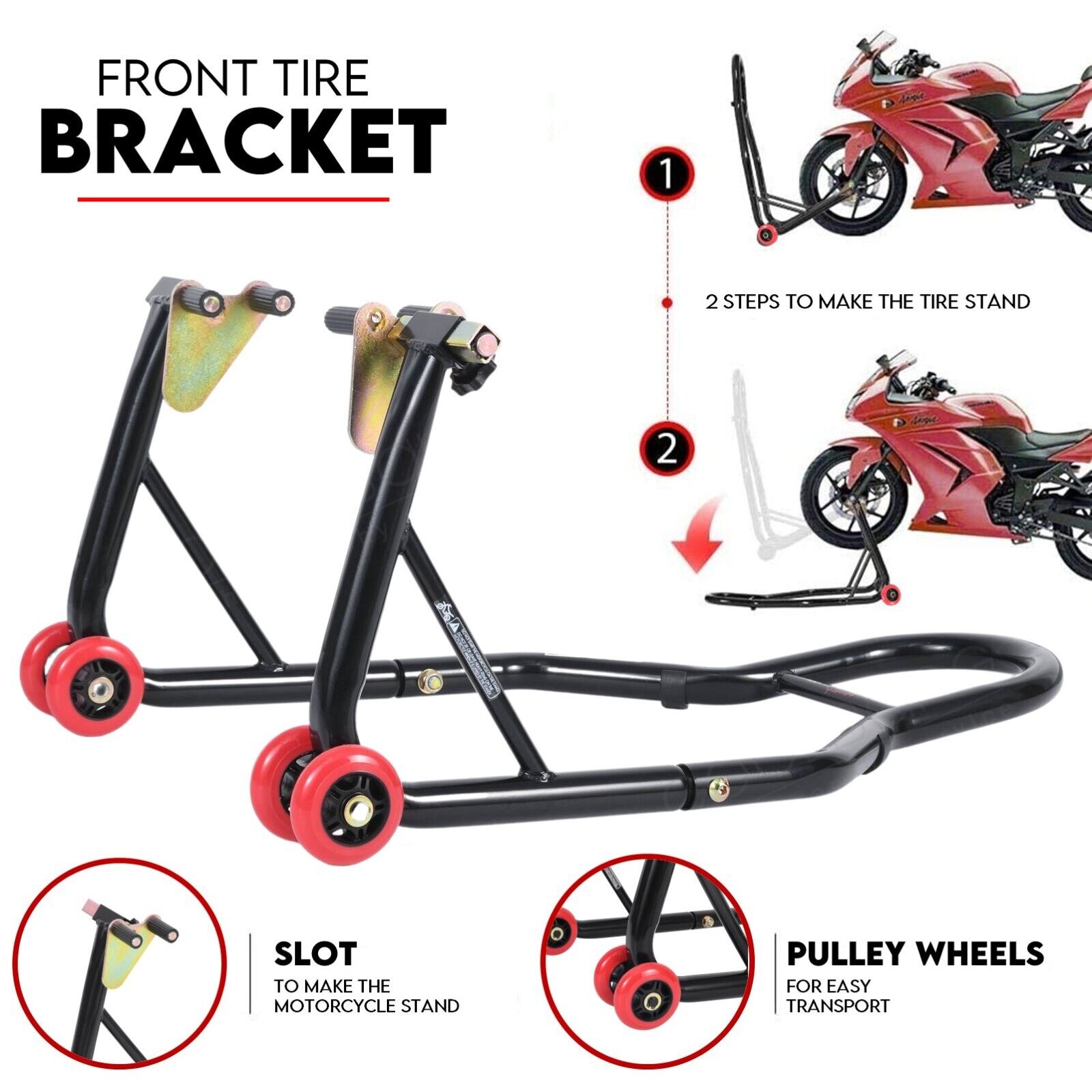 Motorcycle Stand Rear and Front - SILBERSHELL