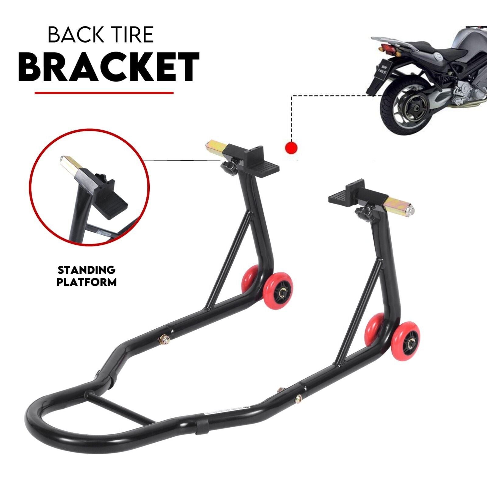 Motorcycle Stand Rear and Front - SILBERSHELL