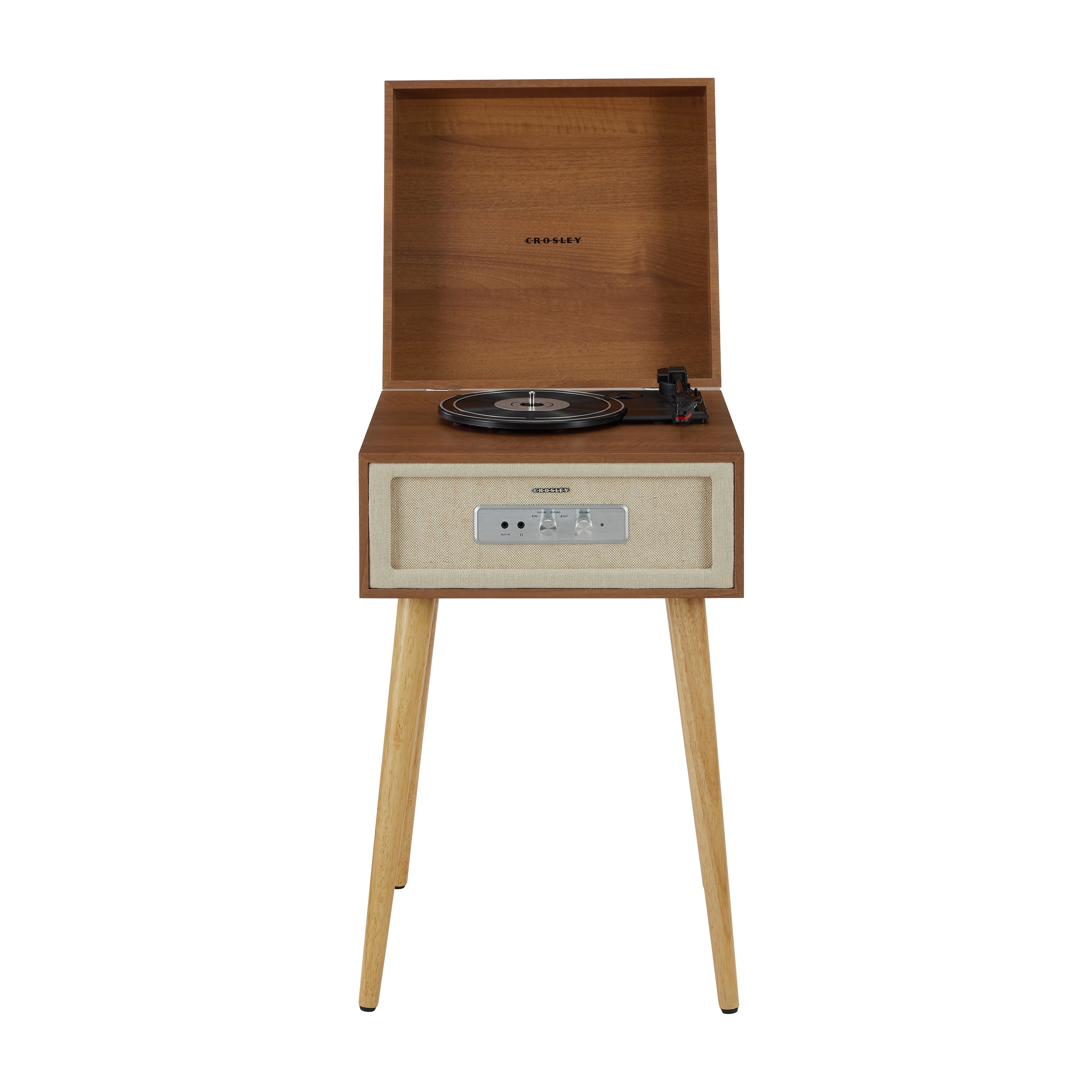 Crosley Rohe Turntable - SILBERSHELL