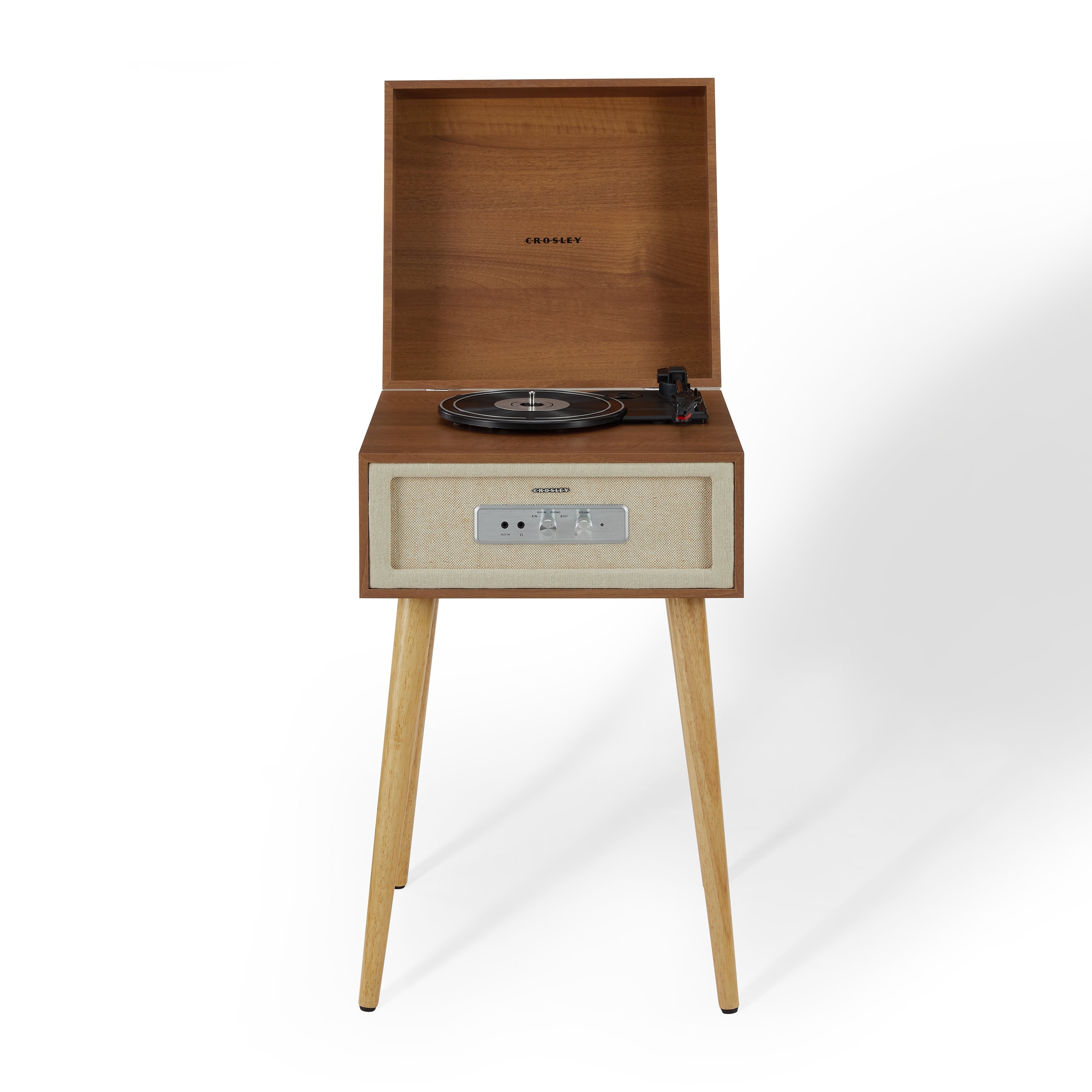 Crosley Rohe Turntable - SILBERSHELL