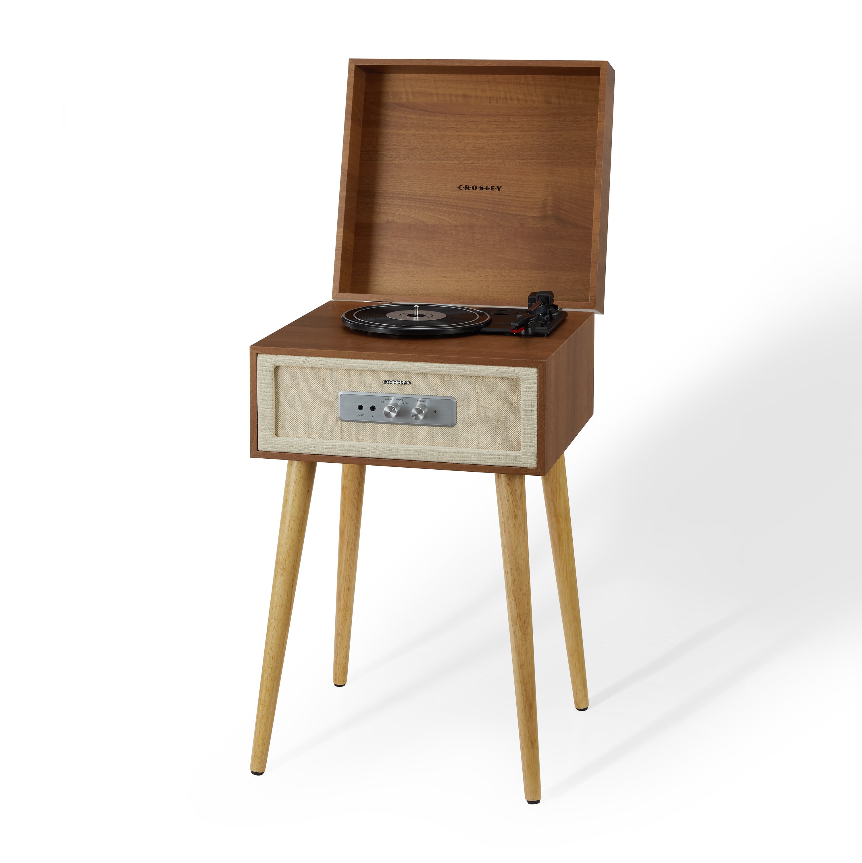 Crosley Rohe Turntable - SILBERSHELL