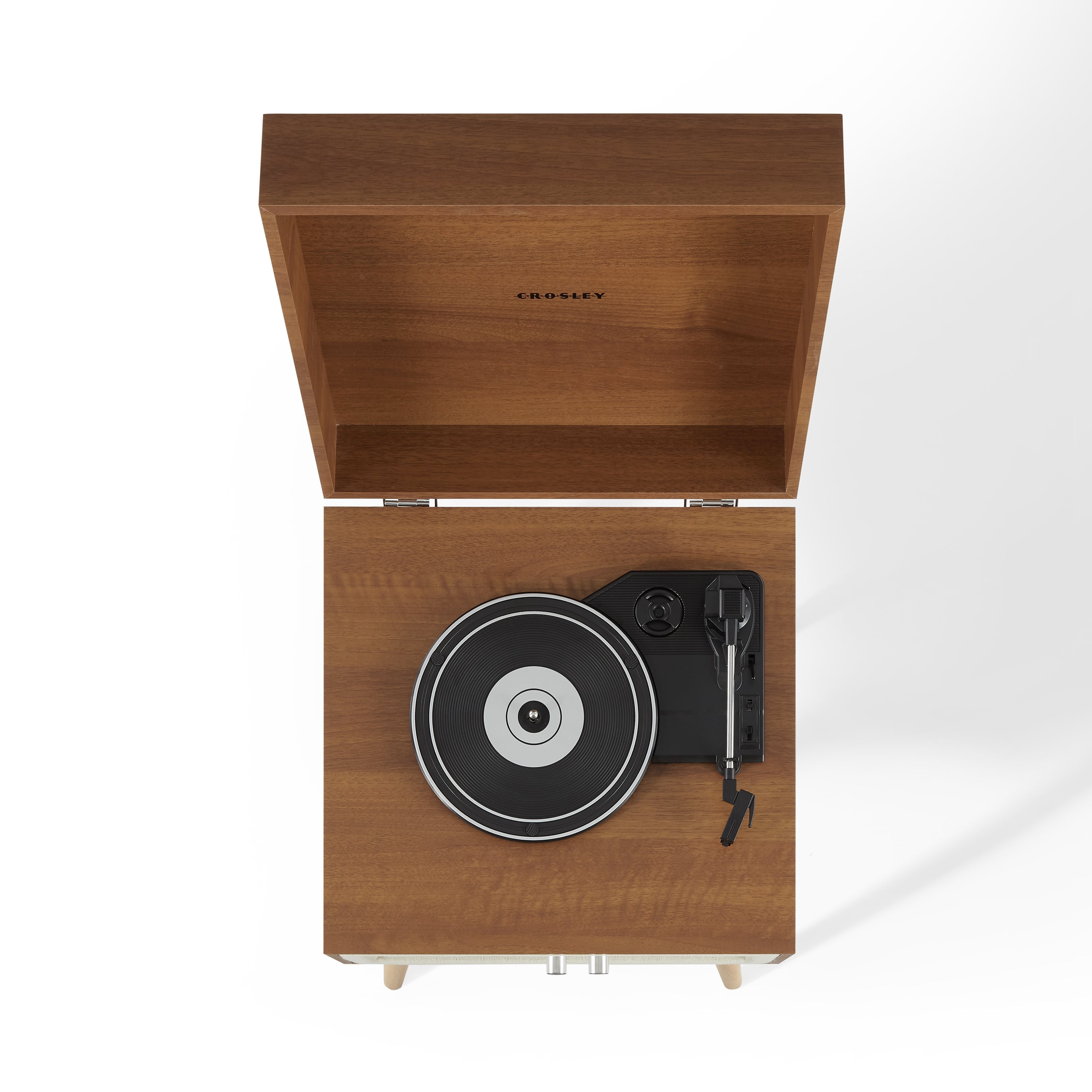 Crosley Rohe Turntable - SILBERSHELL