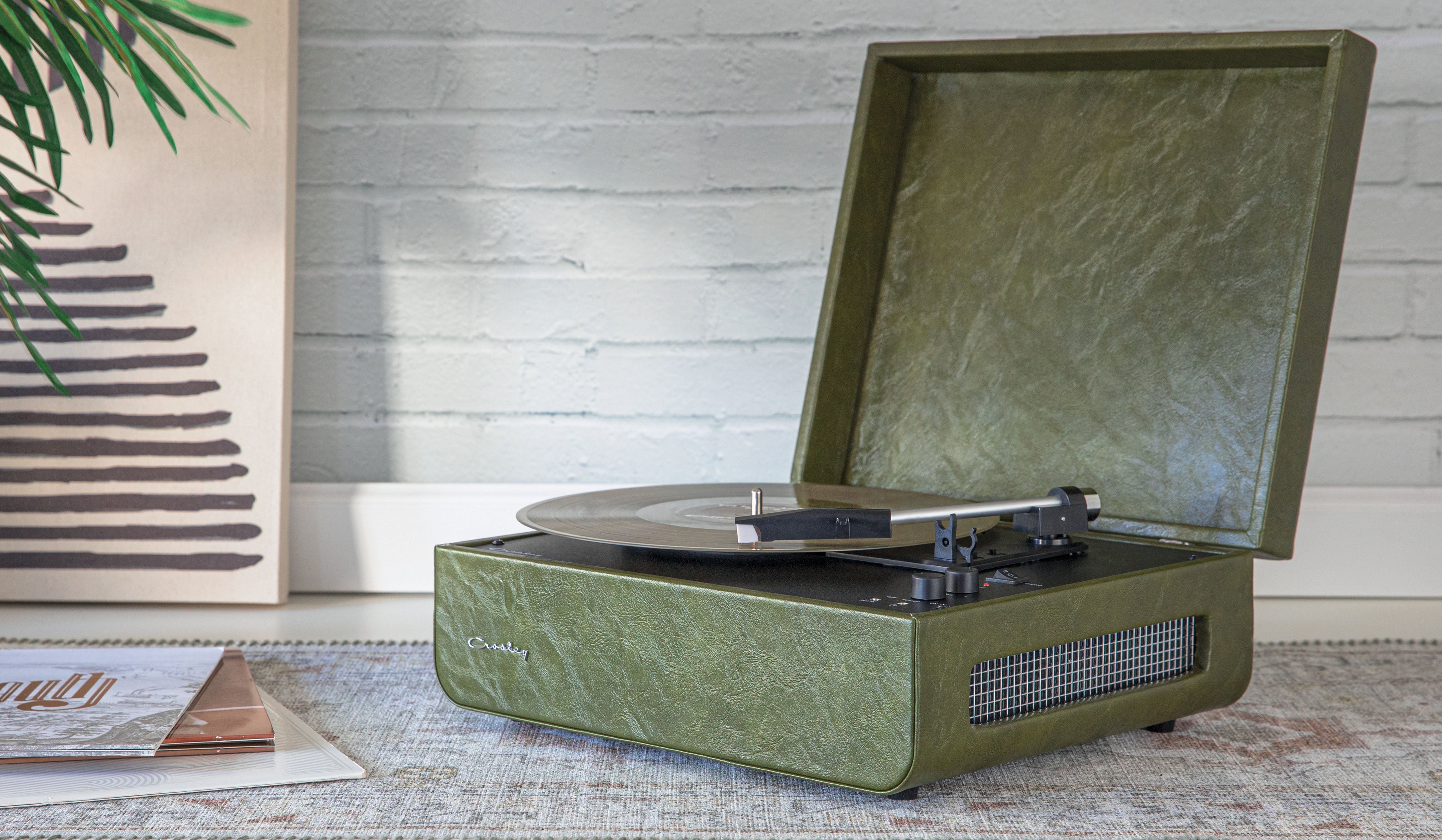 Crosley Mercury Turntable - Green - SILBERSHELL