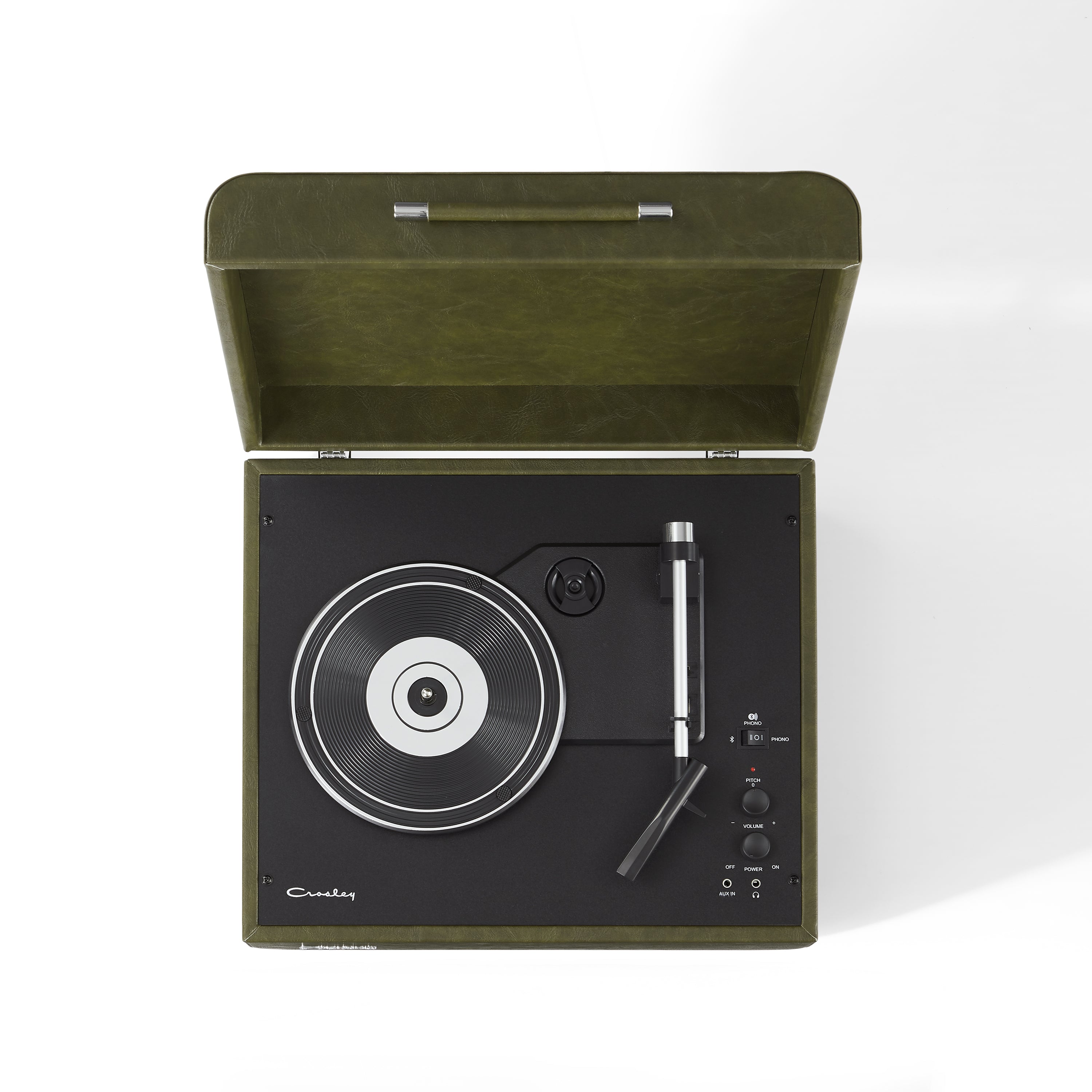 Crosley Mercury Turntable - Green - SILBERSHELL