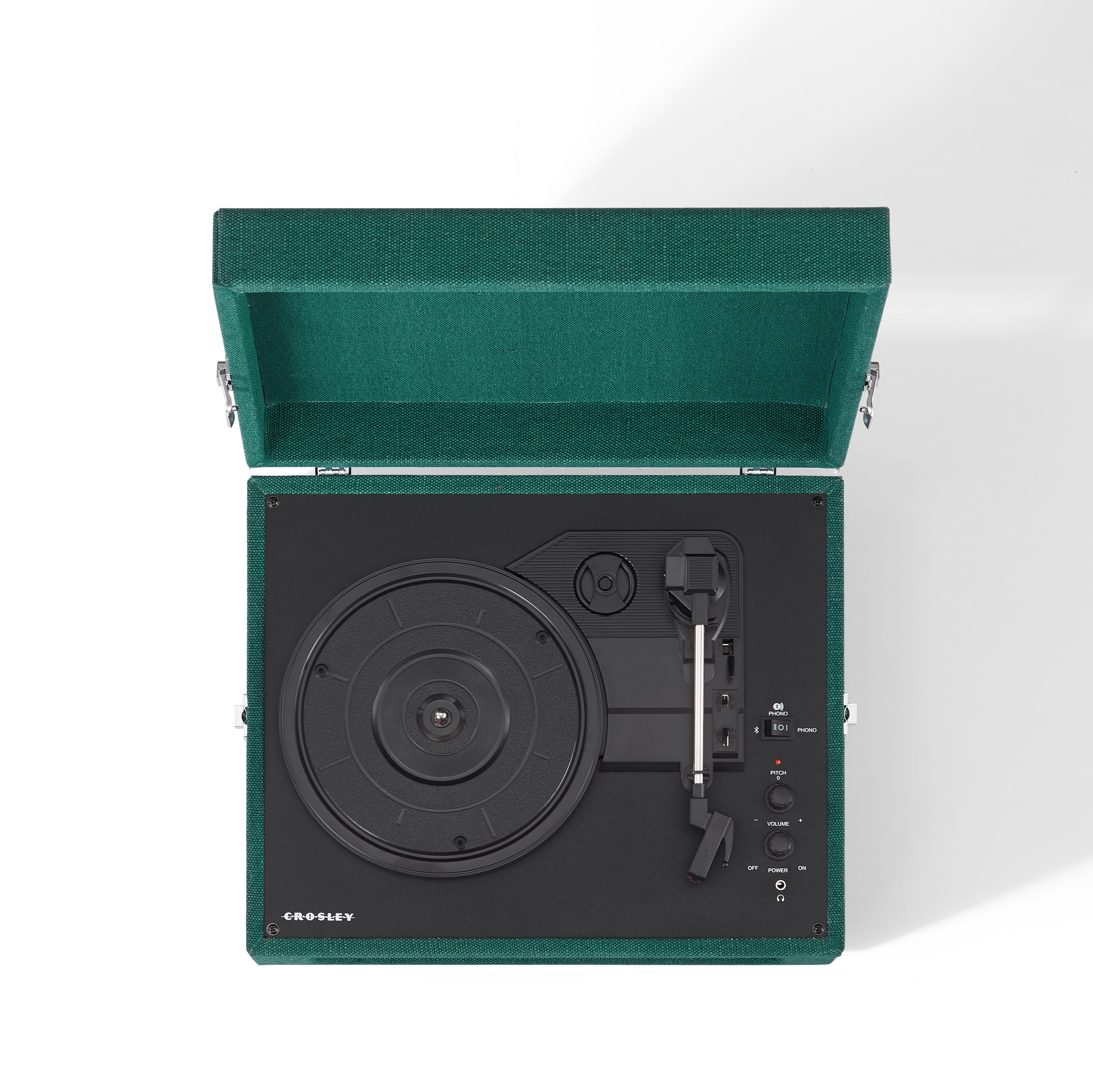 Crosley Voyager Bluetooth Portable Turntable - Dark Aegean - SILBERSHELL