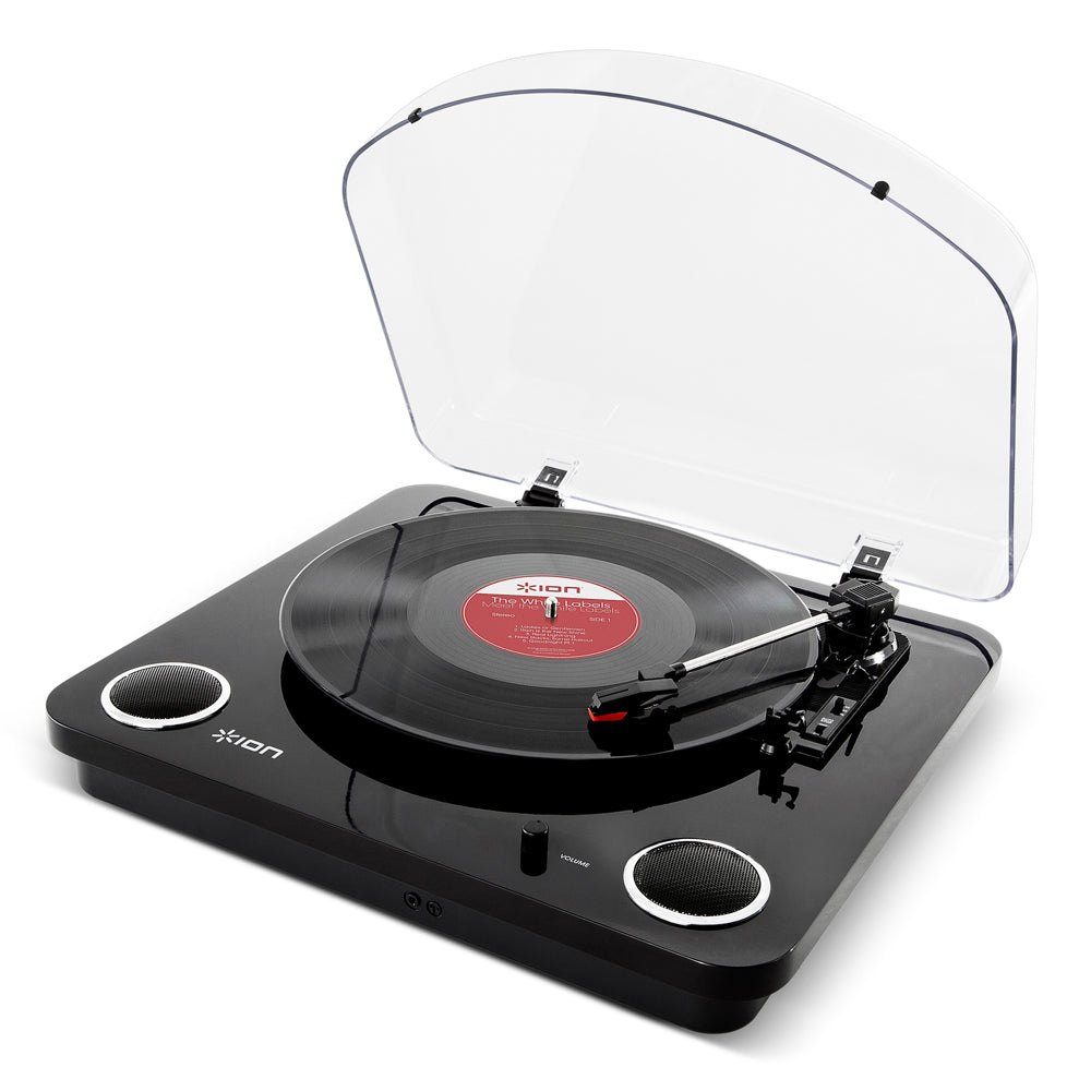 ION Audio Max LP USB Turntable - Black - SILBERSHELL