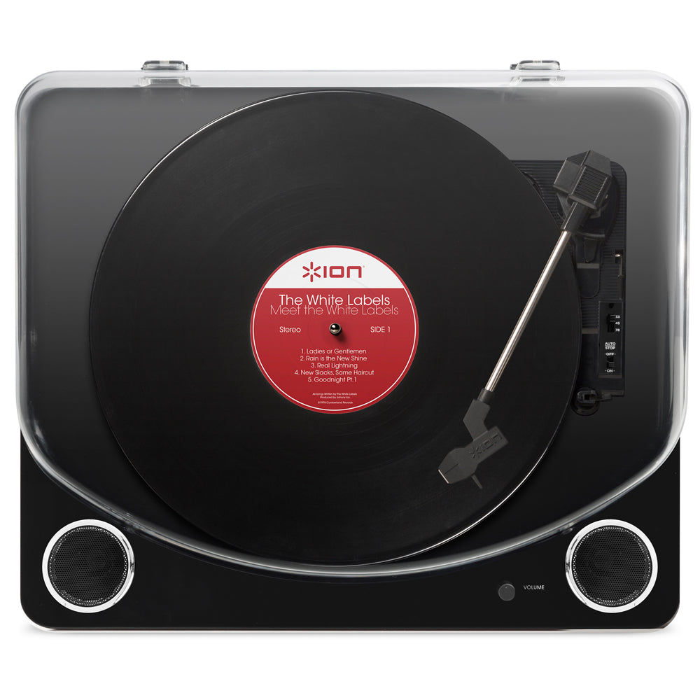 ION Audio Max LP USB Turntable - Black - SILBERSHELL