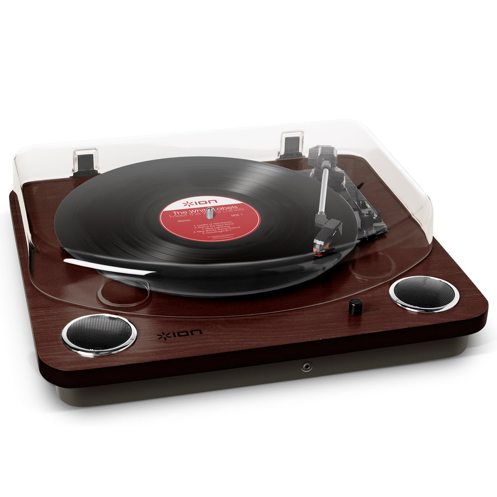 ION Audio Max LP USB Turntable - Darkwood - SILBERSHELL