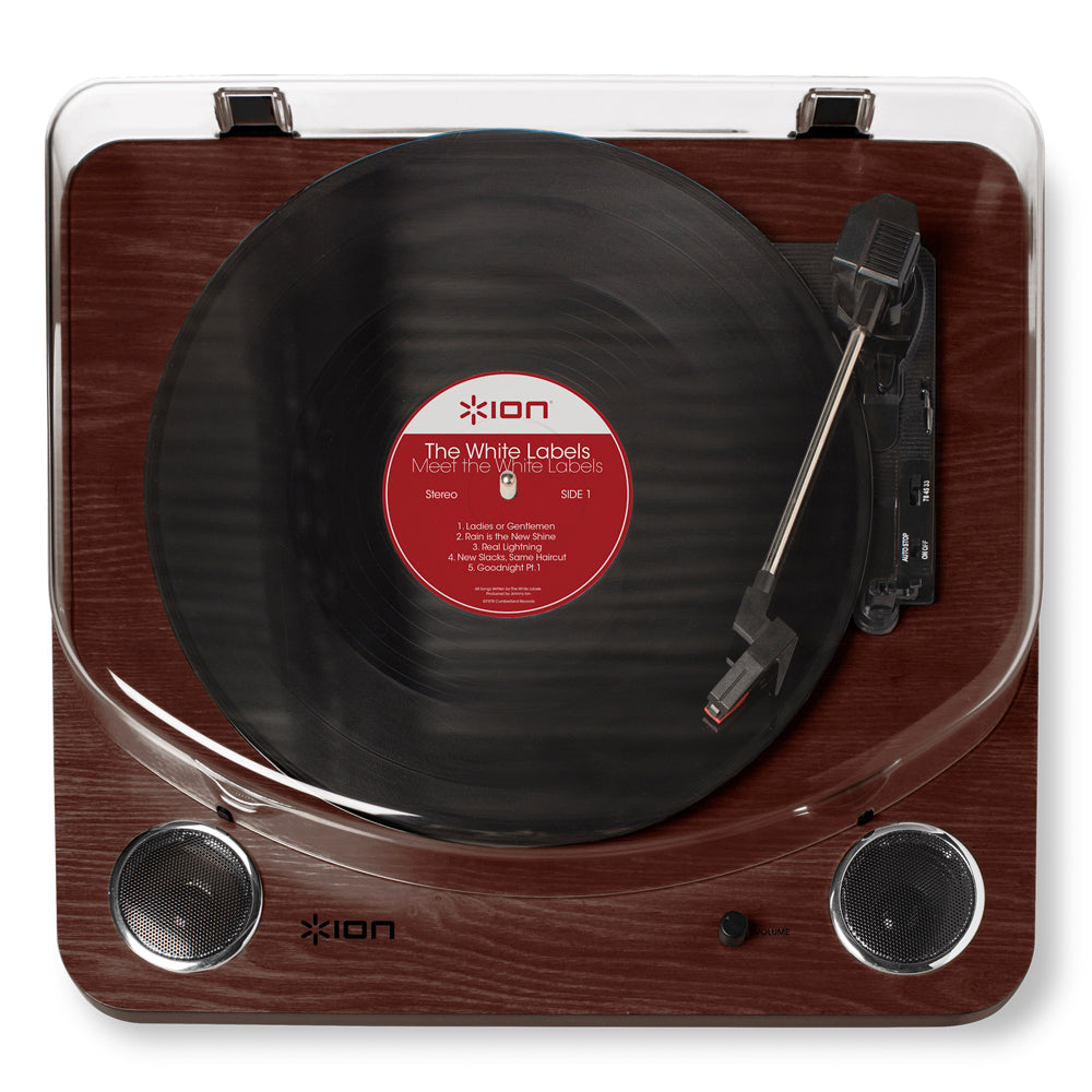 ION Audio Max LP USB Turntable - Darkwood - SILBERSHELL