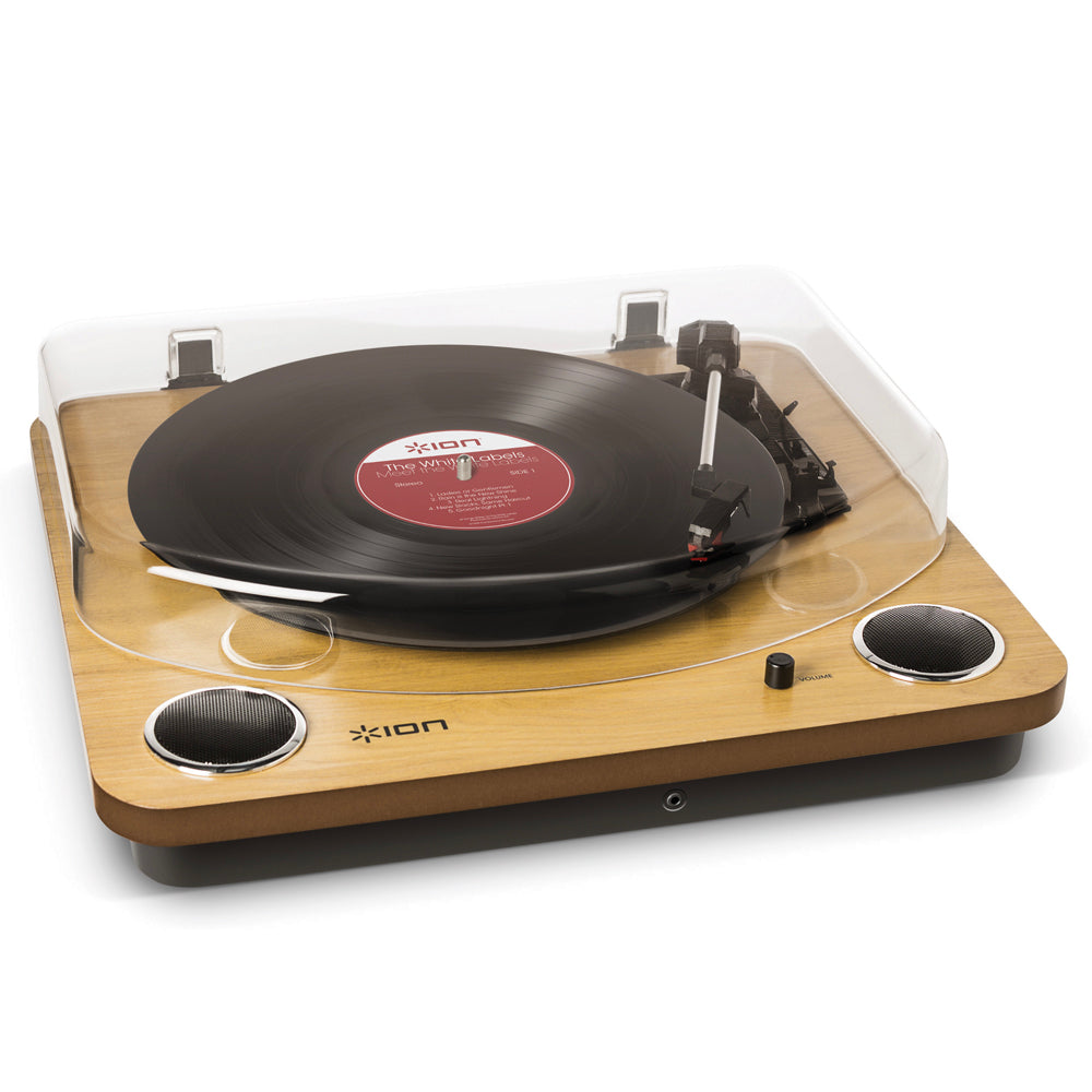 ION Audio Max LP USB Turntable - Natural Wood - SILBERSHELL