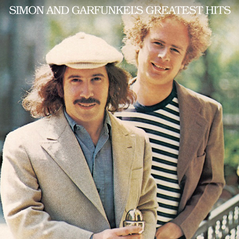 Simon & Garfunkel Greatest Hits Vinyl Album & Crosley Record Storage Display Stand - SILBERSHELL