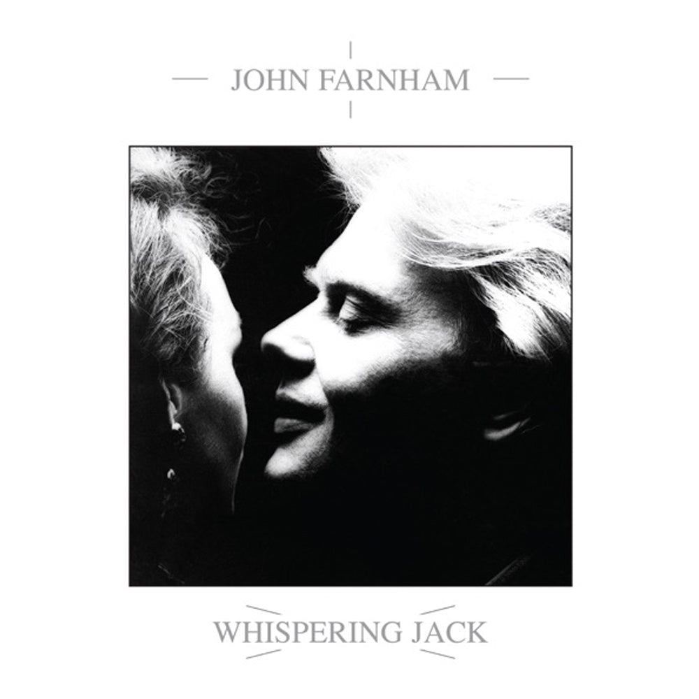 Crosley Record Storage Crate & John Farnham Whispering Jack Vinyl Album Bundle - SILBERSHELL