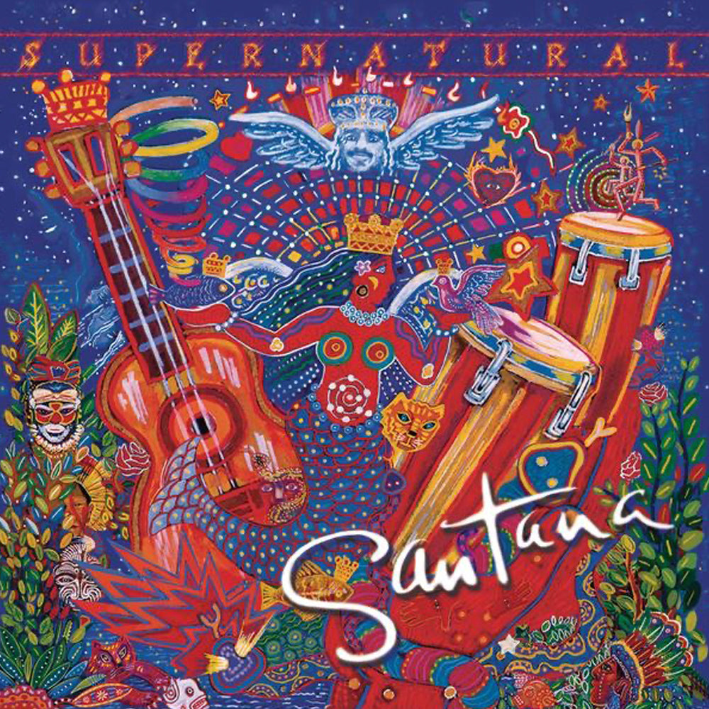 Santana Supernatural Vinyl Album - SILBERSHELL