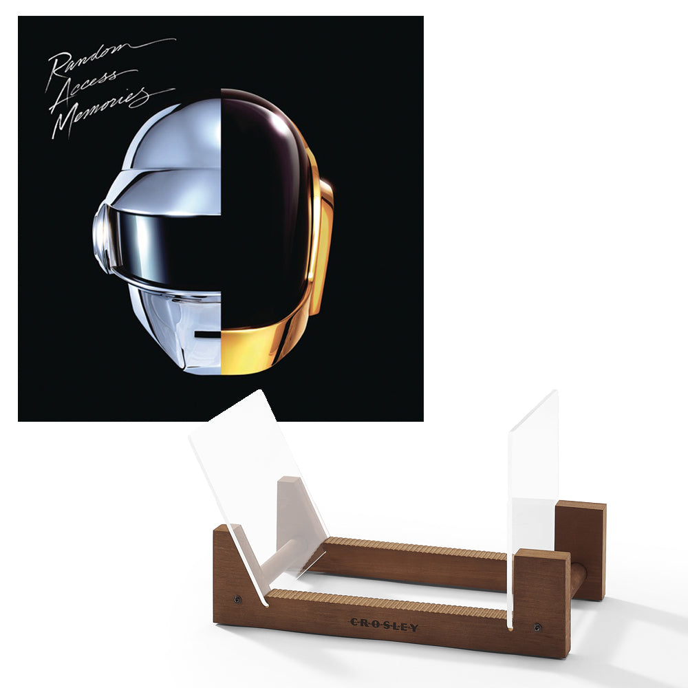 Daft Punk Random Access Memories Vinyl Album & Crosley Record Storage Display Stand - SILBERSHELL