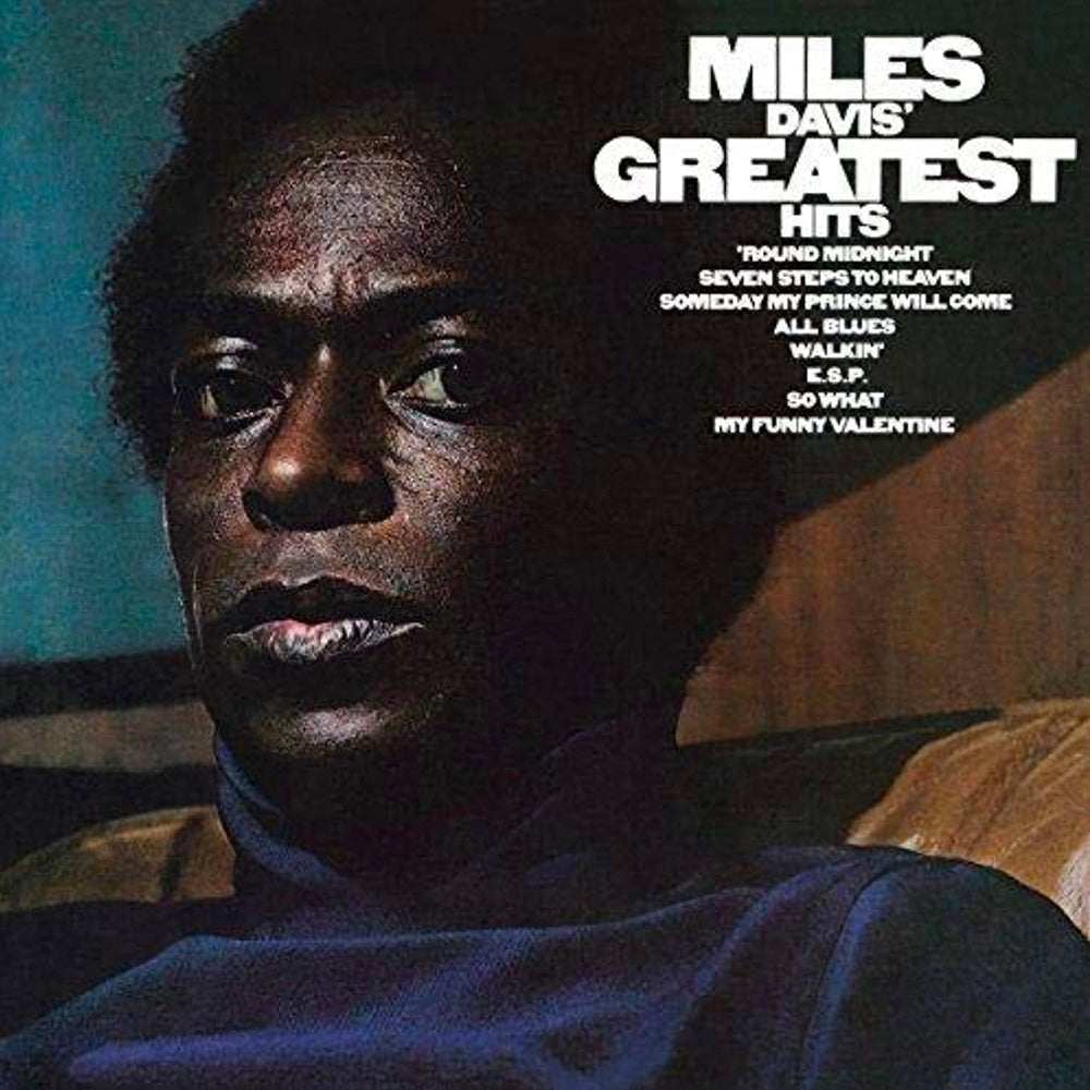 Miles Davis Greatest Hits Vinyl Album & Crosley Record Storage Display Stand - SILBERSHELL