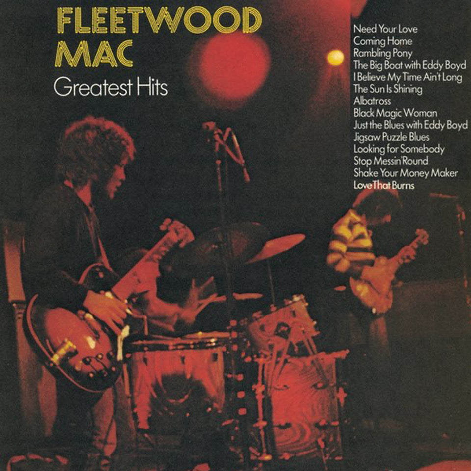 Crosley Record Storage Crate Fleetwood Mac Greatest Hits Vinyl Album Bundle - SILBERSHELL