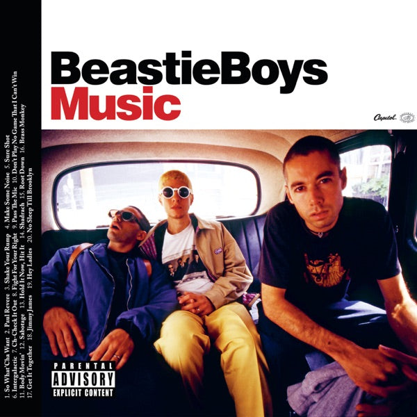 Beastie Boys - Beastie Boys Music - 2Lp Vinyl Album & Crosley Record Storage Display Stand - SILBERSHELL