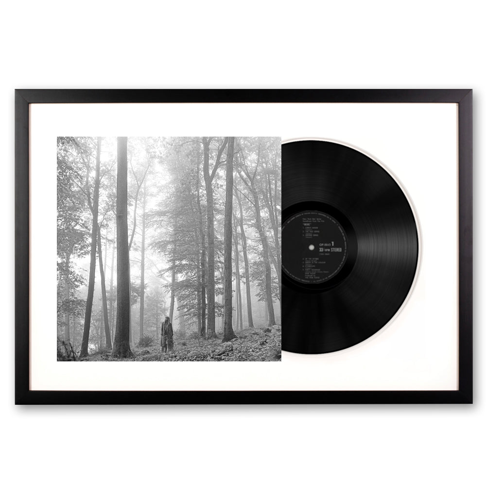 Framed Taylor Swift Folklore (In the Trees Edition) - Double Vinyl Album Art - SILBERSHELL