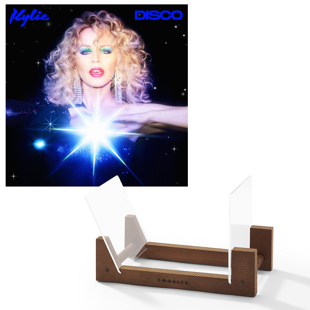 Kylie Disco - Black Vinyl Album & Crosley Record Storage Display Stand - SILBERSHELL