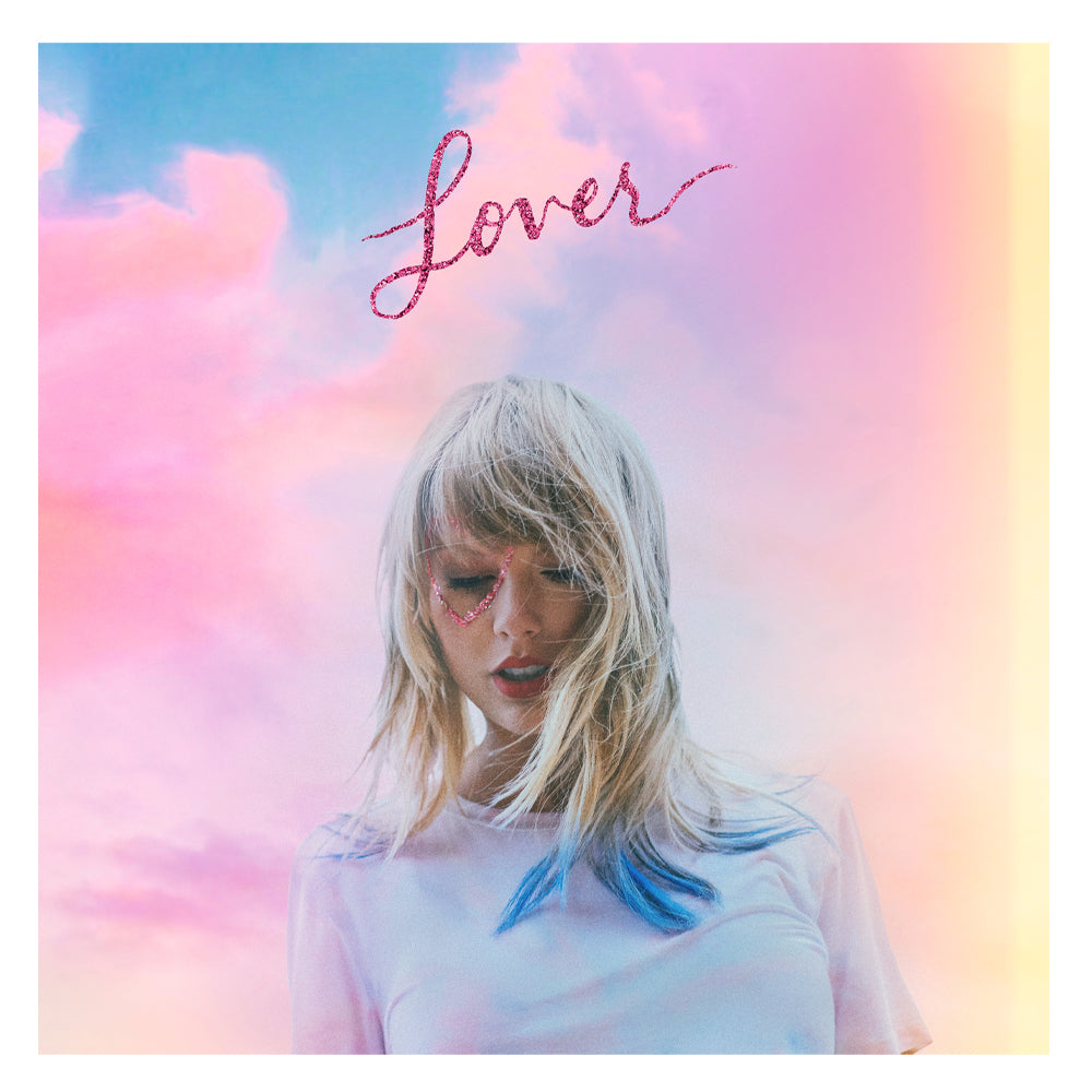 Taylor Swift Lover 2P Vinyl Album & Crosley Record Storage Display Stand - SILBERSHELL