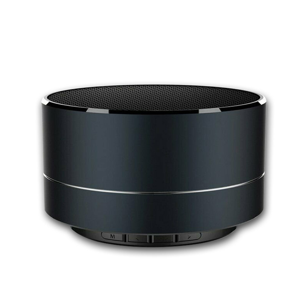 Bluetooth Speakers Portable Wireless Speaker Music Stereo Handsfree Rechargeable (Black) - SILBERSHELL
