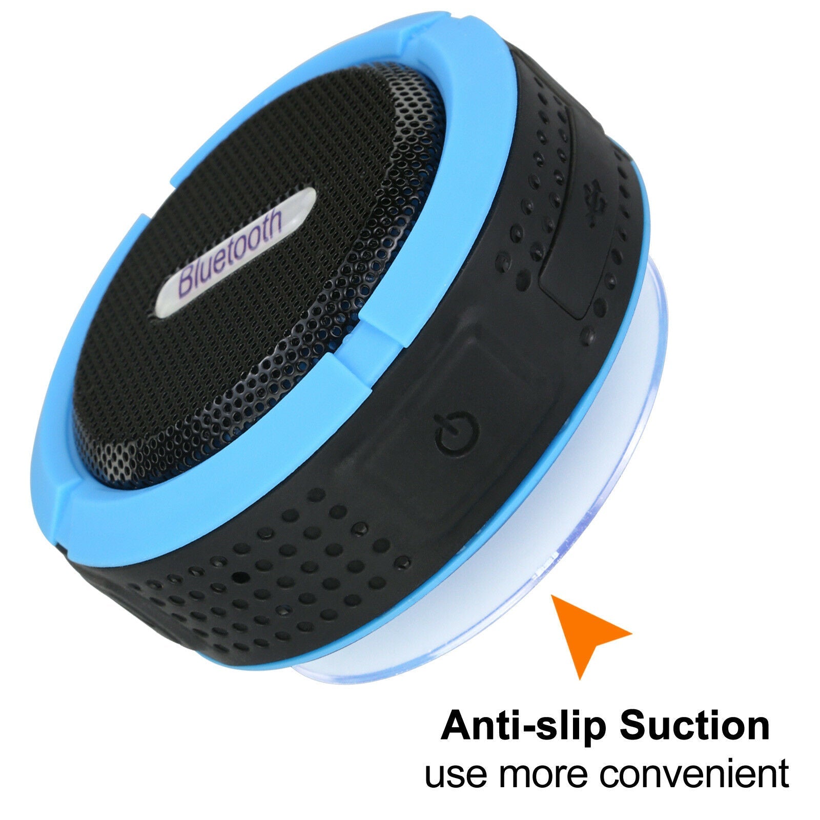 Portable Waterproof Wireless Mini Bluetooth Music Speaker (Black) - SILBERSHELL