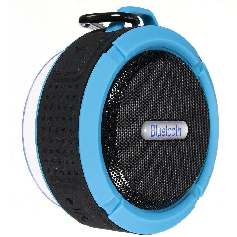 Portable Waterproof Wireless Mini Bluetooth Music Speaker (Black) - SILBERSHELL