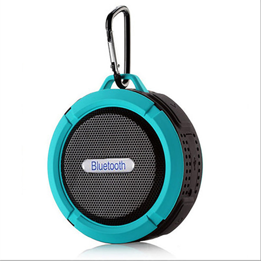 Portable Waterproof Wireless Mini Bluetooth Music Speaker (Blue) - SILBERSHELL
