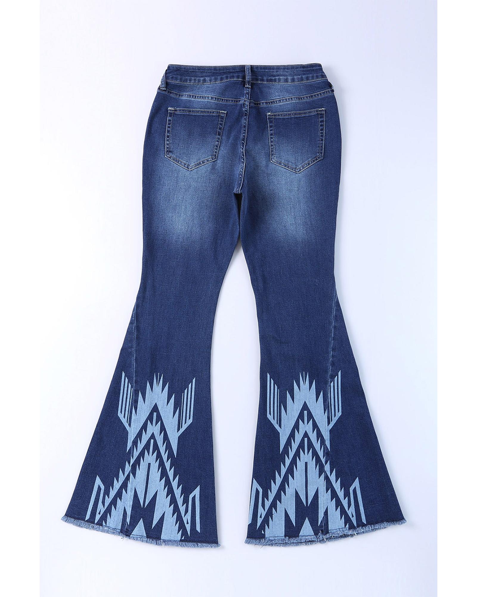 Azura Exchange High Rise Flare Jeans - 10 US