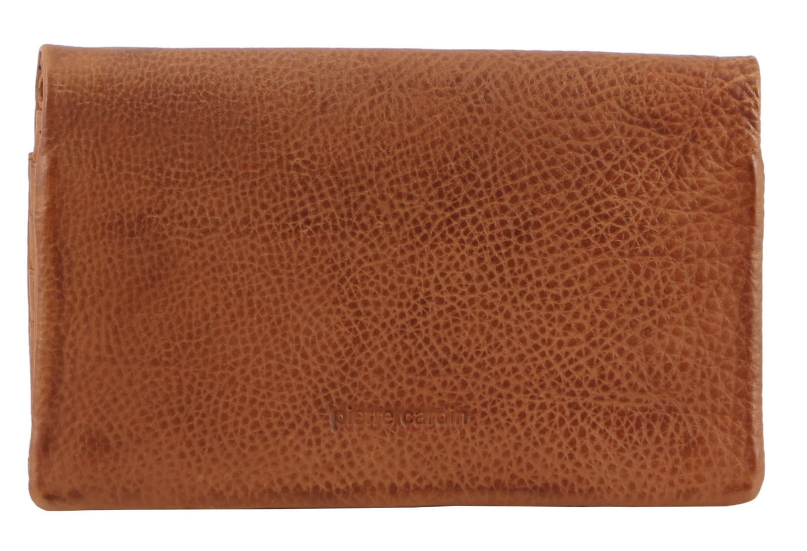 Pierre Cardin Ladies Womens Genuine Leather Bi-Fold RFID Purse Wallet - Cognac - SILBERSHELL